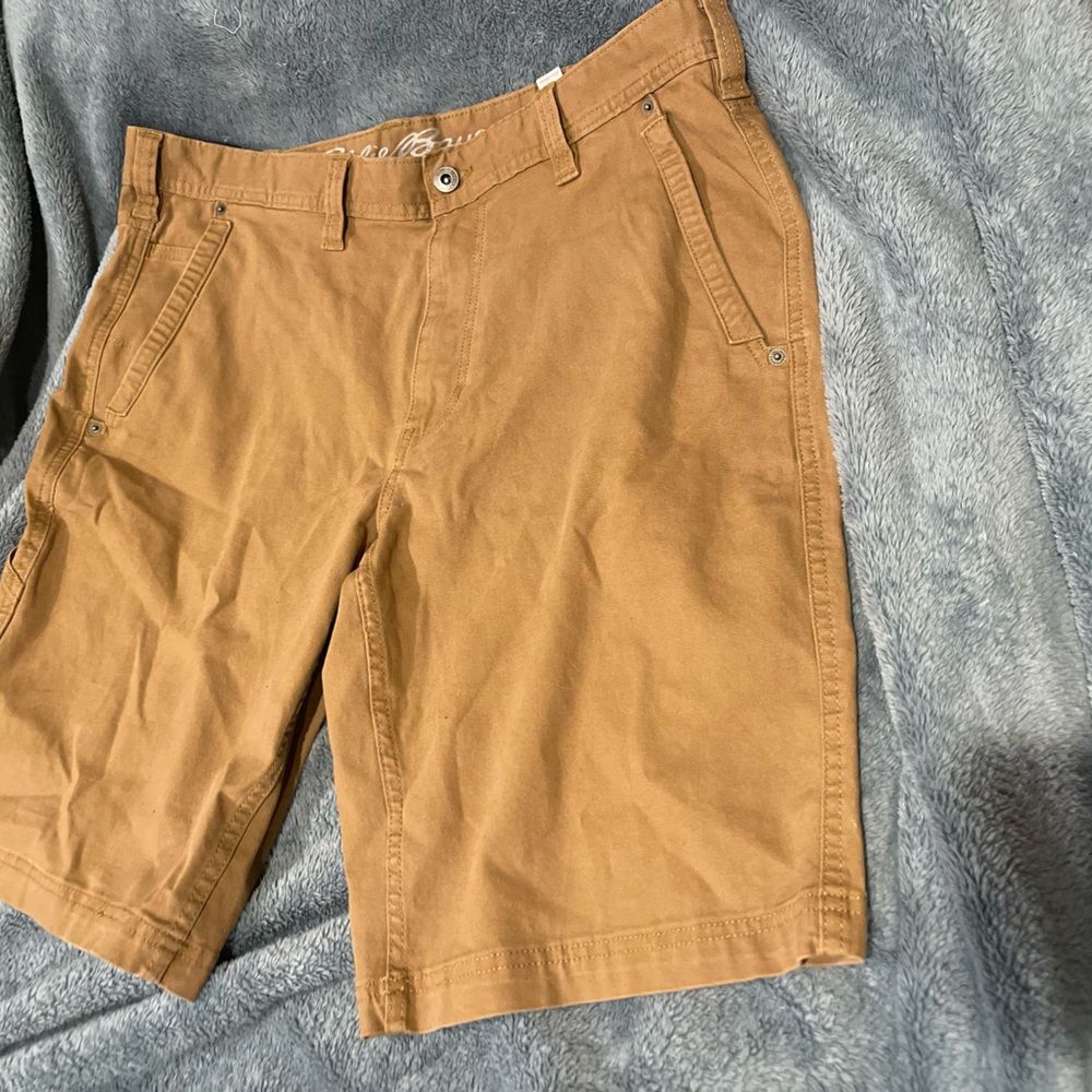 Eddie Bauer Tan Casual Shorts New (tag is bent)